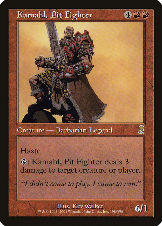 Kamahl, Pit Fighter [Odyssey] | Pandora's Boox