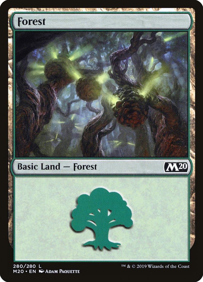 Forest (280) [Core Set 2020] | Pandora's Boox