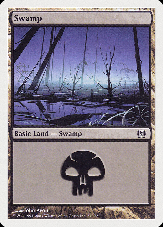 Swamp (340) [Eighth Edition] | Pandora's Boox