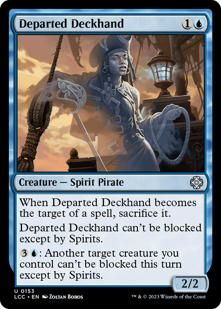 Departed Deckhand [The Lost Caverns of Ixalan Commander] | Pandora's Boox