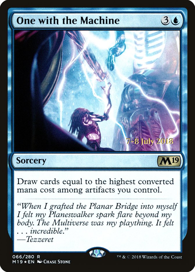 One with the Machine [Core Set 2019 Prerelease Promos] | Pandora's Boox