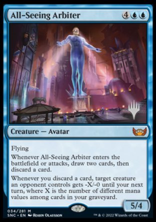 All-Seeing Arbiter (Promo Pack) [Streets of New Capenna Promos] | Pandora's Boox