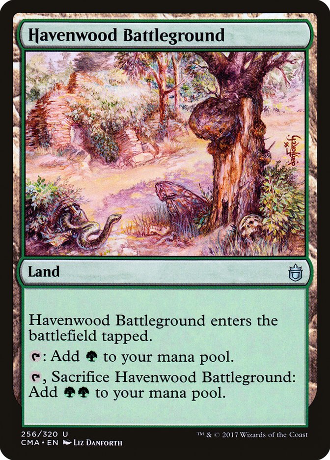 Havenwood Battleground [Commander Anthology] | Pandora's Boox
