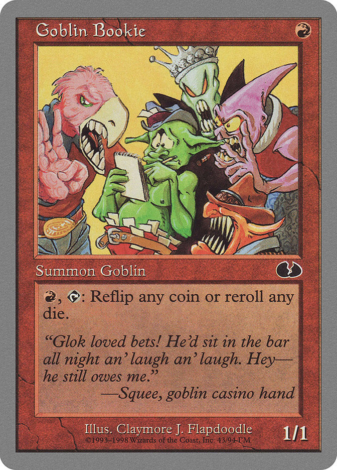 Goblin Bookie [Unglued] | Pandora's Boox