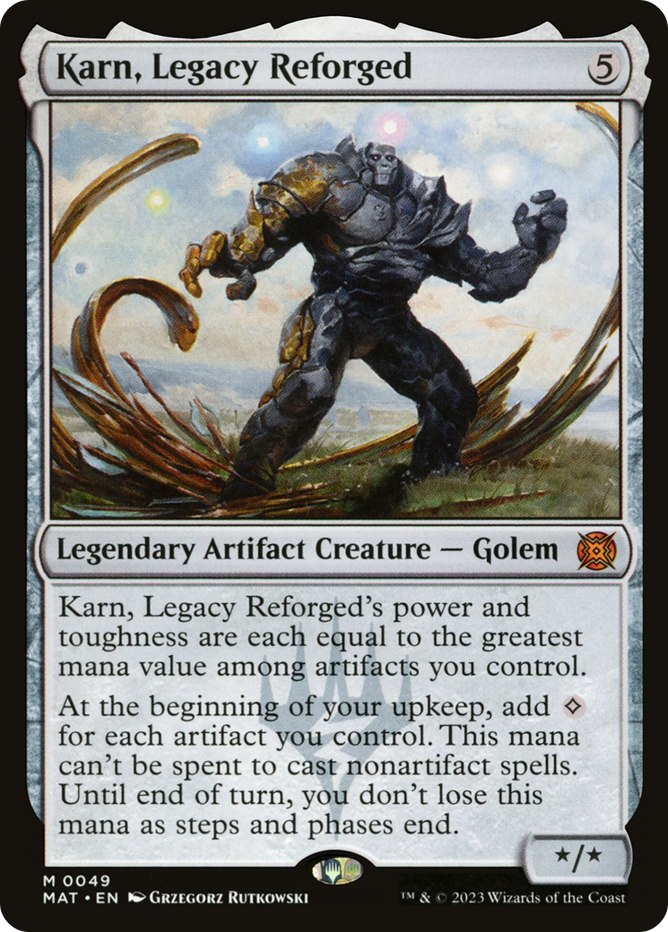 Karn, Legacy Reforged [March of the Machine: The Aftermath] | Pandora's Boox