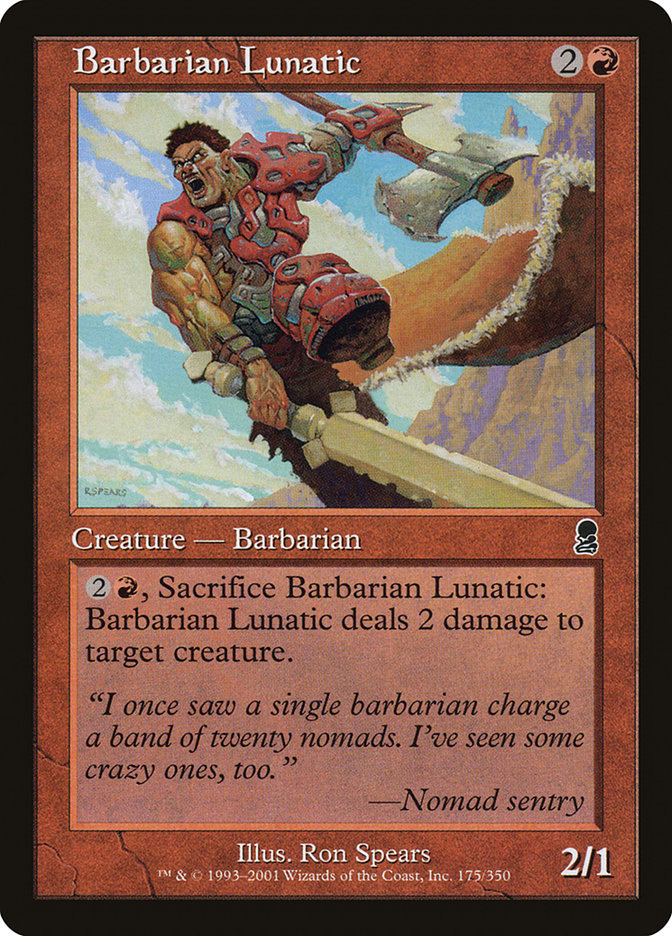 Barbarian Lunatic [Odyssey] | Pandora's Boox