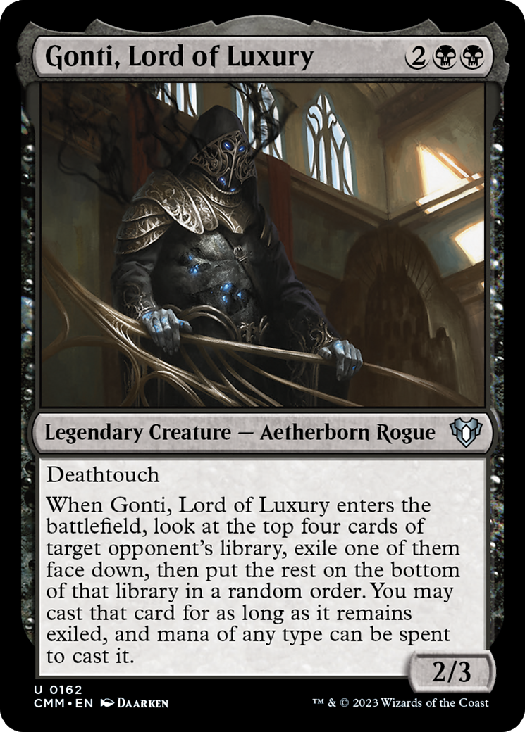 Gonti, Lord of Luxury [Commander Masters] | Pandora's Boox