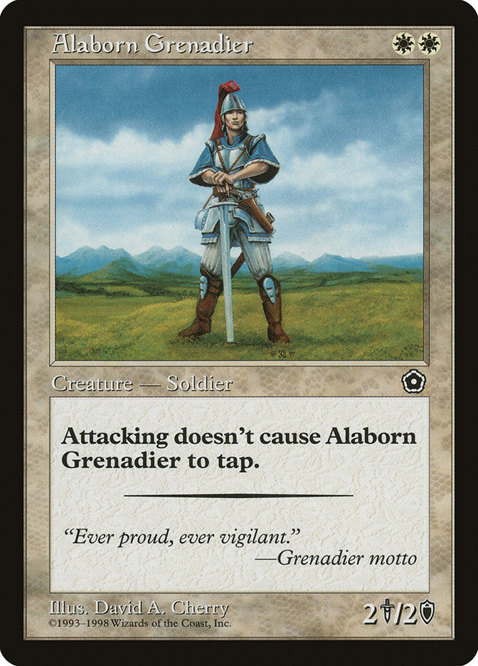 Alaborn Grenadier [Portal Second Age] | Pandora's Boox