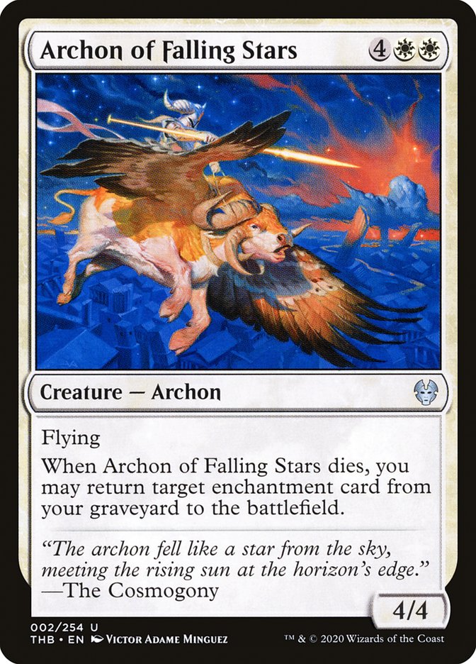 Archon of Falling Stars [Theros Beyond Death] | Pandora's Boox