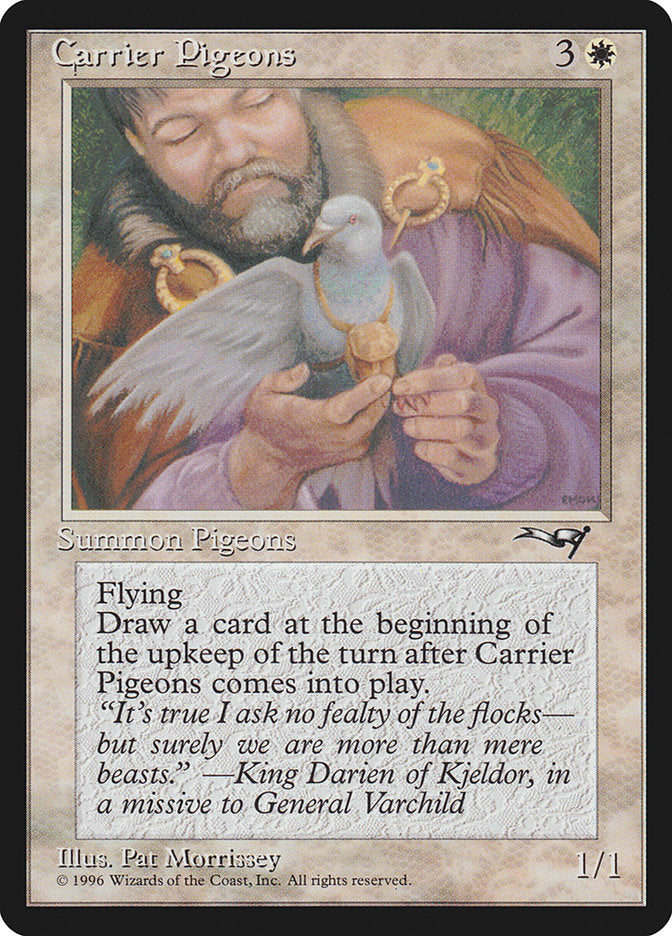 Carrier Pigeons (Holding Pigeon) [Alliances] | Pandora's Boox