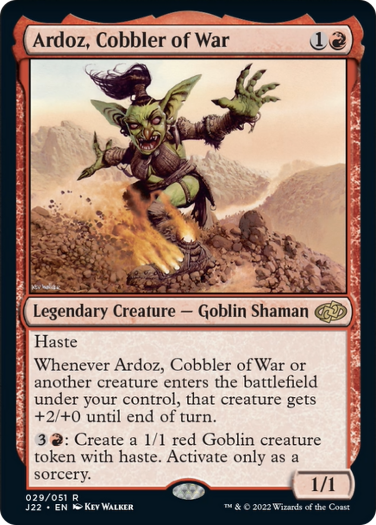 Ardoz, Cobbler of War [Jumpstart 2022] | Pandora's Boox