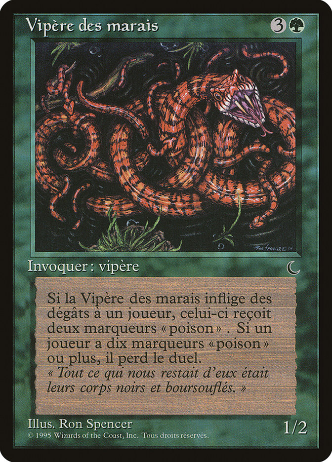 Marsh Viper (French) - "Vipere des marais" [Renaissance] | Pandora's Boox