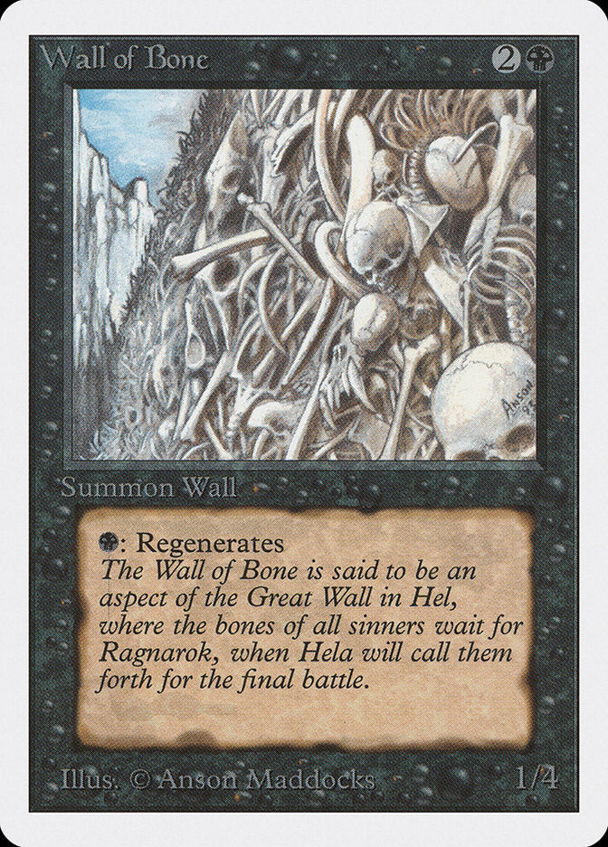 Wall of Bone [Unlimited Edition] | Pandora's Boox