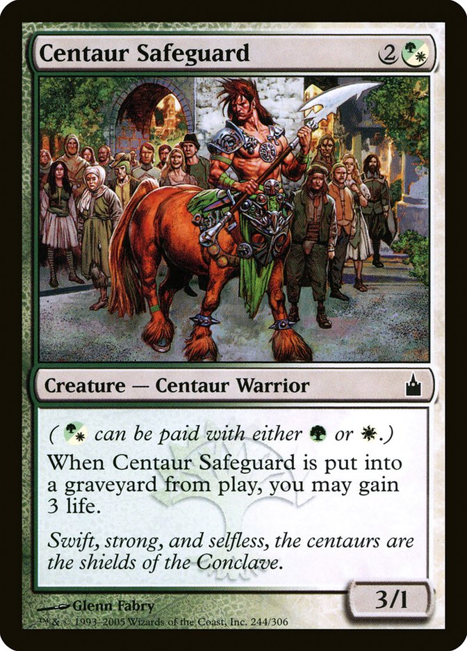 Centaur Safeguard [Ravnica: City of Guilds] | Pandora's Boox