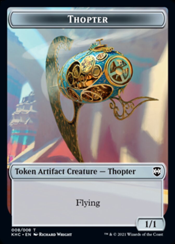 Thopter Token [Kaldheim Commander Tokens] | Pandora's Boox