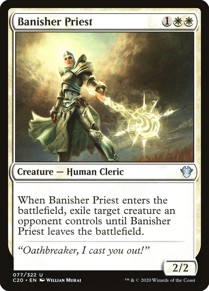 Banisher Priest [Commander 2020] | Pandora's Boox