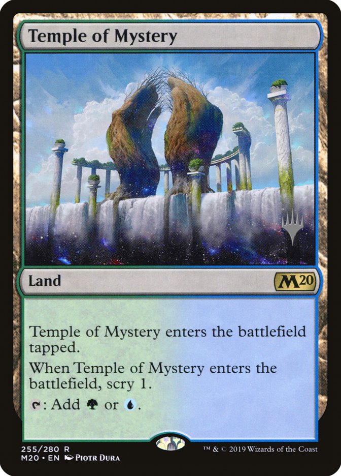 Temple of Mystery (Promo Pack) [Core Set 2020 Promos] | Pandora's Boox