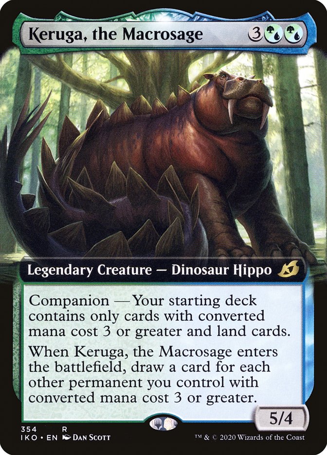 Keruga, the Macrosage (Extended Art) [Ikoria: Lair of Behemoths] | Pandora's Boox