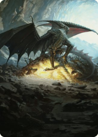 Ancient Copper Dragon Art Card (04) [Commander Legends: Battle for Baldur's Gate Art Series] | Pandora's Boox