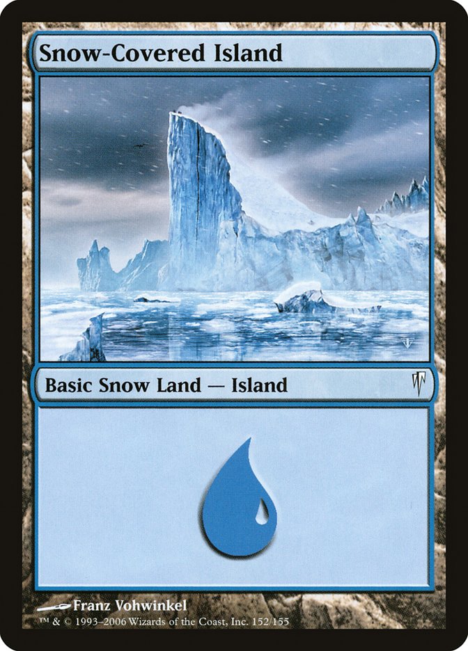 Snow-Covered Island [Coldsnap] | Pandora's Boox