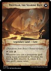 Brass's Tunnel-Grinder // Tecutlan, The Searing Rift (Extended Art) [The Lost Caverns of Ixalan] | Pandora's Boox