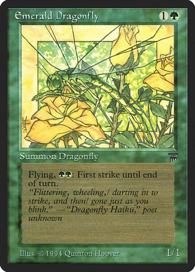 Emerald Dragonfly [Legends] | Pandora's Boox