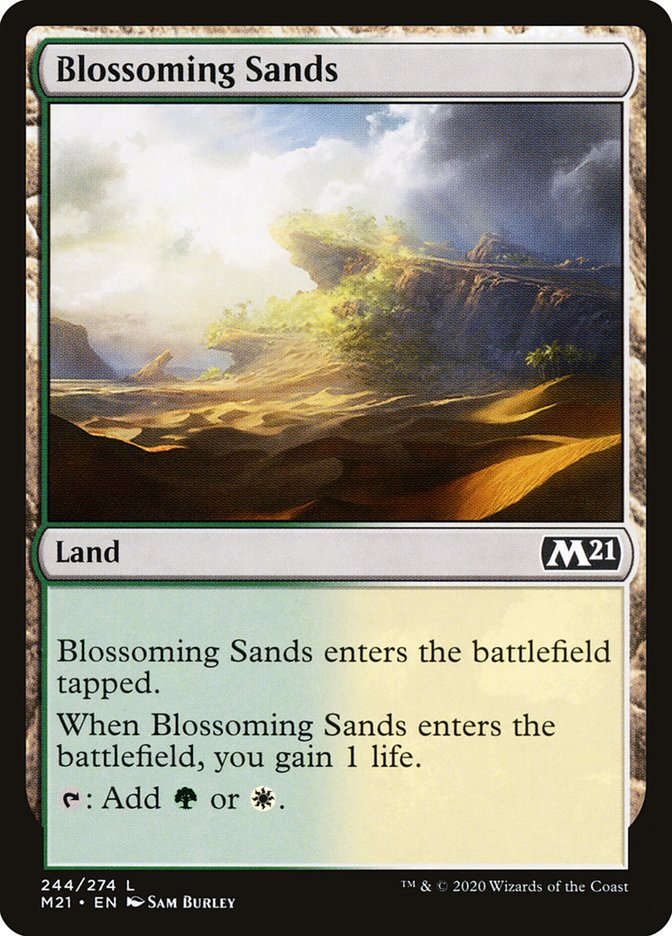 Blossoming Sands [Core Set 2021] | Pandora's Boox