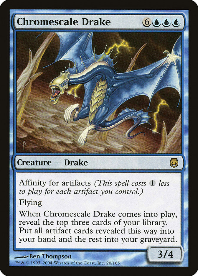 Chromescale Drake [Darksteel] | Pandora's Boox