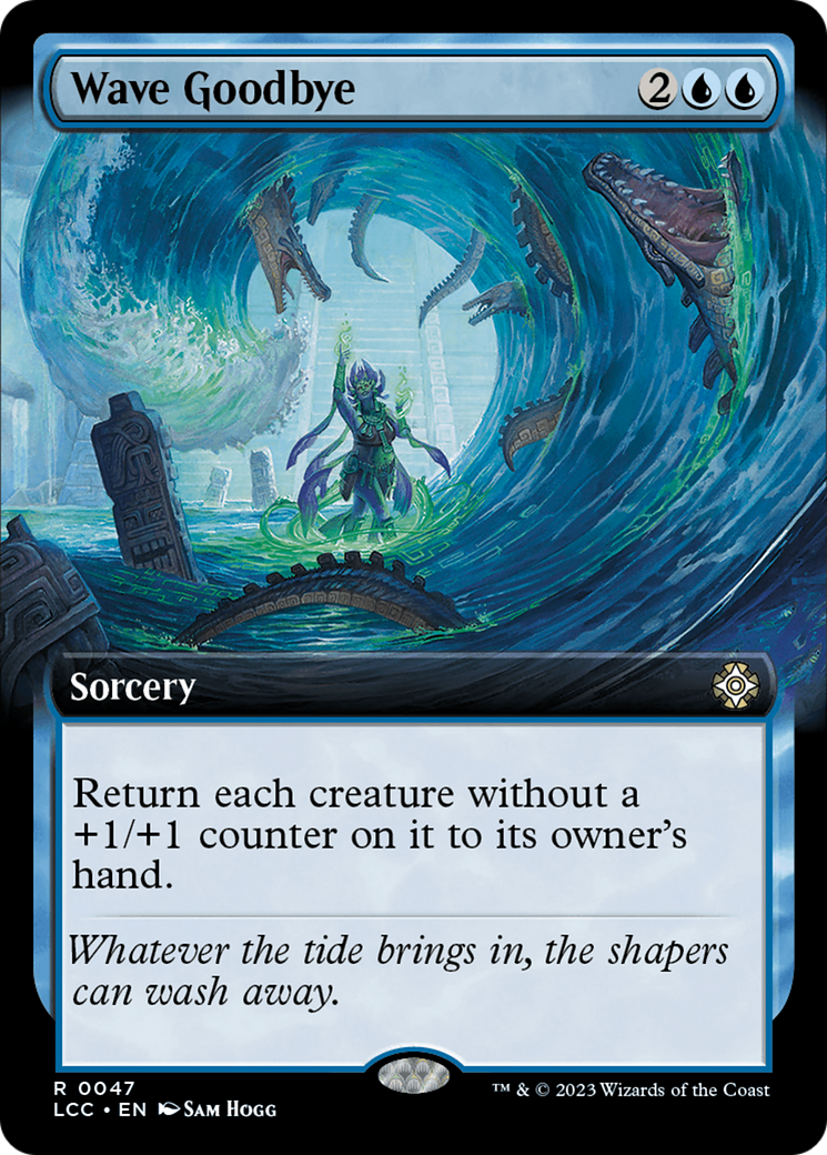 Wave Goodbye (Extended Art) [The Lost Caverns of Ixalan Commander] | Pandora's Boox