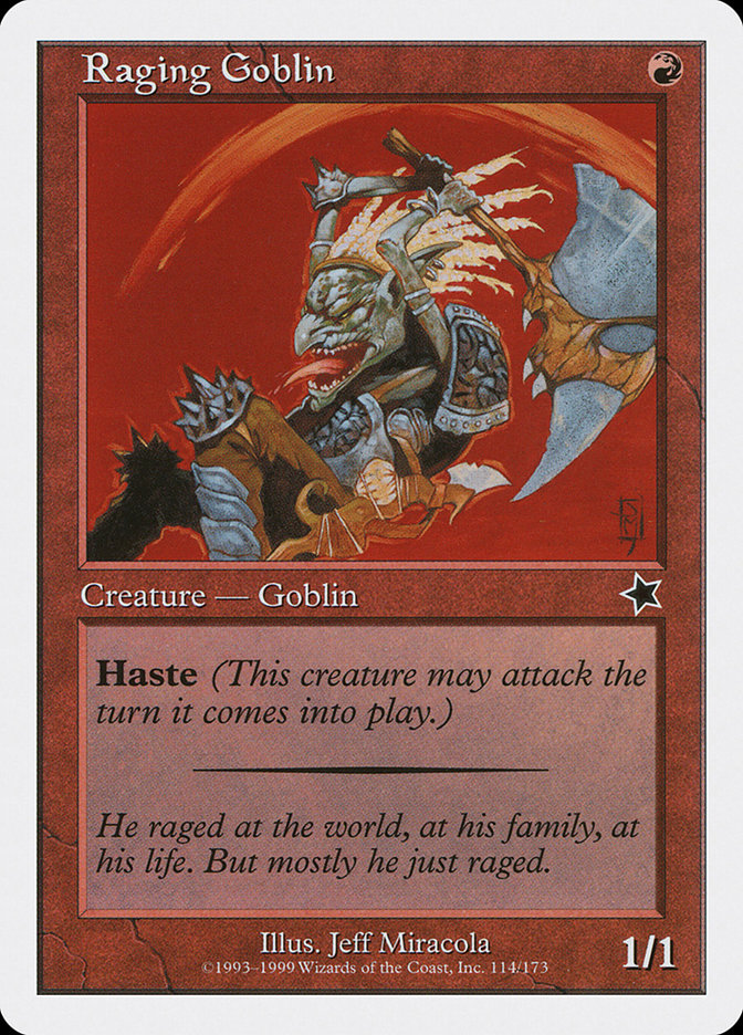 Raging Goblin [Starter 1999] | Pandora's Boox