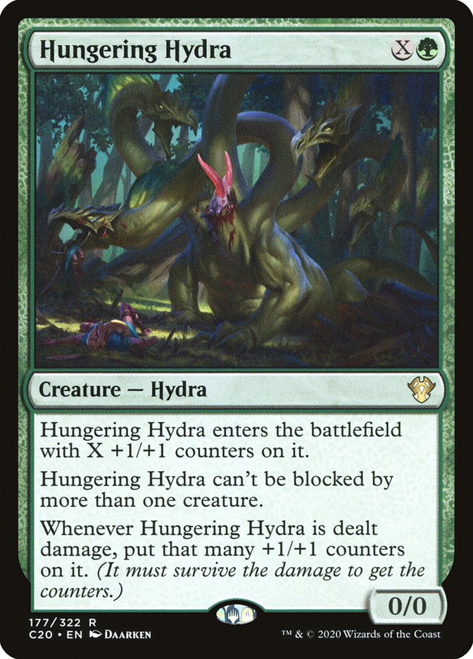 Hungering Hydra [Commander 2020] | Pandora's Boox