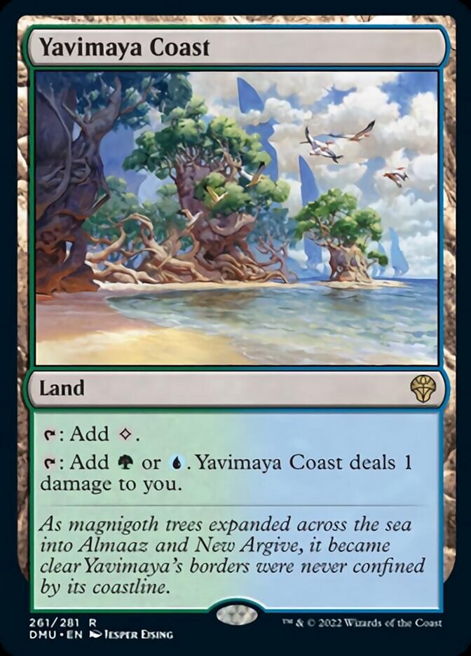 Yavimaya Coast [Dominaria United] | Pandora's Boox