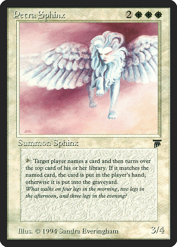 Petra Sphinx [Legends] | Pandora's Boox