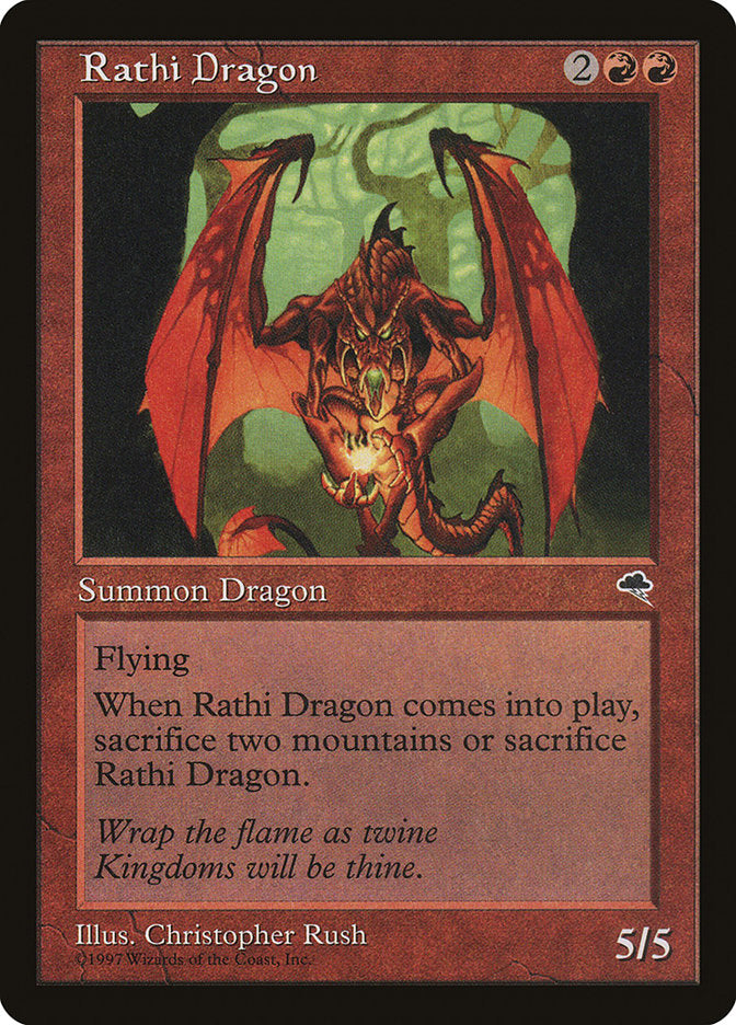 Rathi Dragon [Tempest] | Pandora's Boox