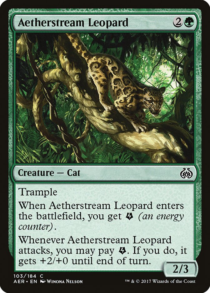 Aetherstream Leopard [Aether Revolt] | Pandora's Boox