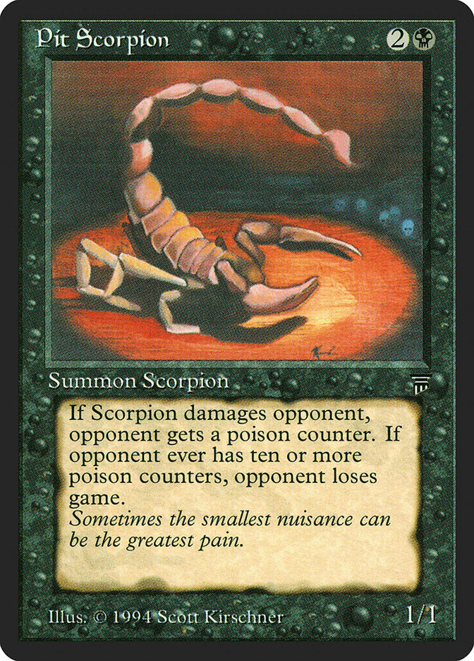 Pit Scorpion [Legends] | Pandora's Boox