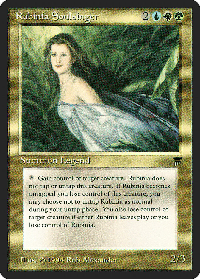 Rubinia Soulsinger [Legends] | Pandora's Boox