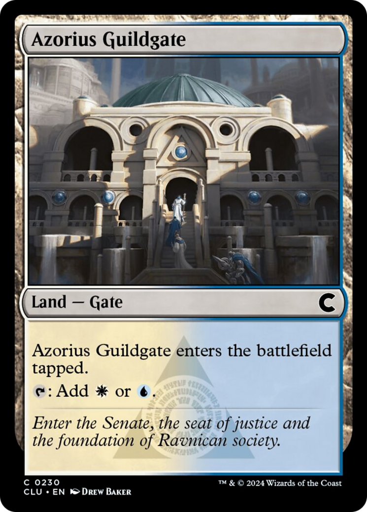 Azorius Guildgate [Ravnica: Clue Edition] | Pandora's Boox