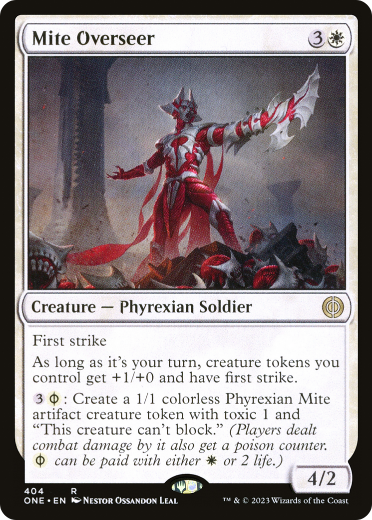 Mite Overseer [Phyrexia: All Will Be One] | Pandora's Boox
