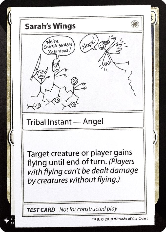 Sarah's Wings [Mystery Booster Playtest Cards] | Pandora's Boox