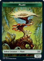 Plant // Saproling Double-Sided Token [Double Masters Tokens] | Pandora's Boox
