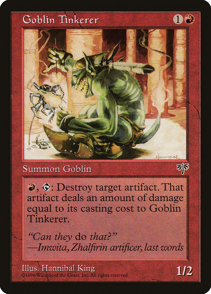 Goblin Tinkerer [Mirage] | Pandora's Boox