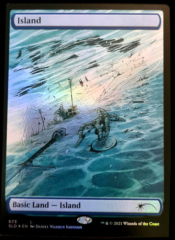 Island (673) [Secret Lair Drop Promos] | Pandora's Boox