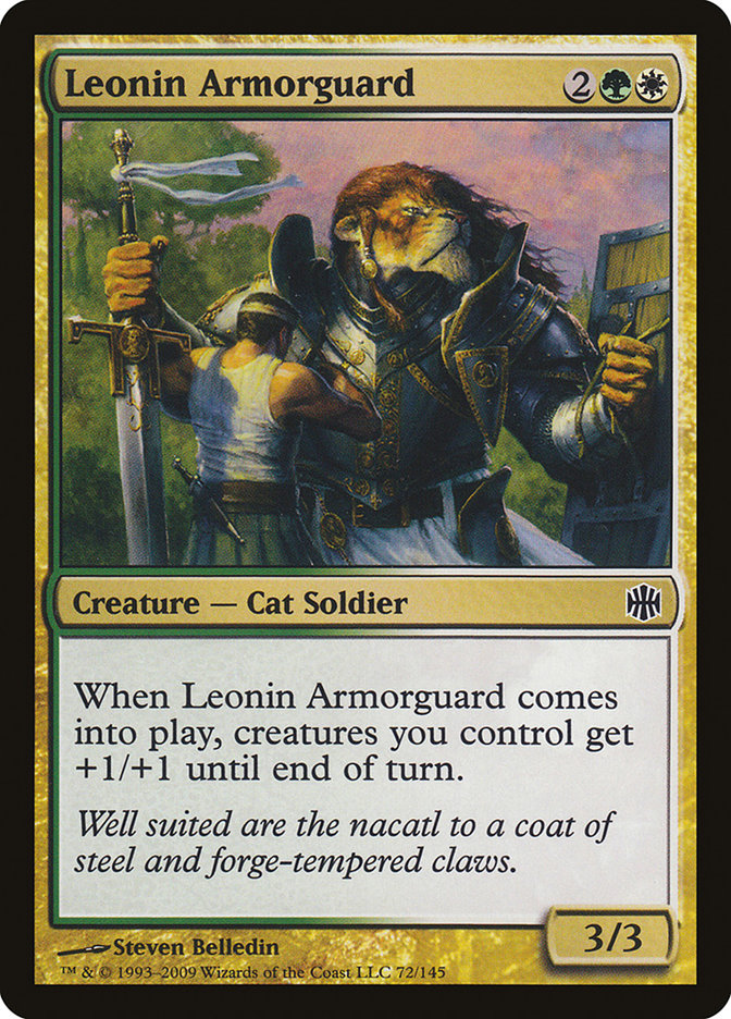 Leonin Armorguard [Alara Reborn] | Pandora's Boox