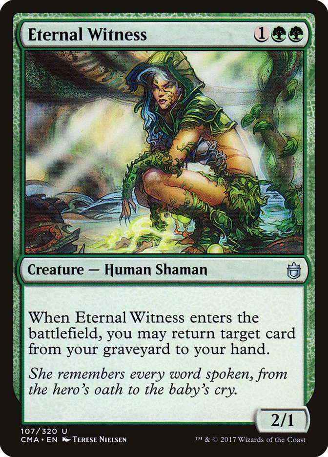 Eternal Witness [Commander Anthology] | Pandora's Boox