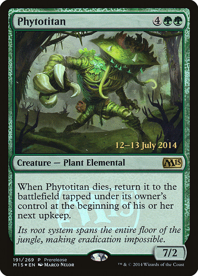 Phytotitan [Magic 2015 Prerelease Promos] | Pandora's Boox