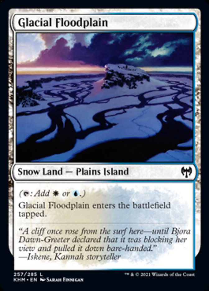 Glacial Floodplain [Kaldheim] | Pandora's Boox
