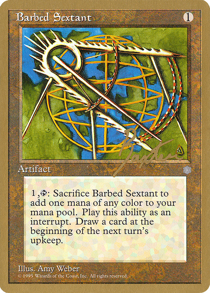 Barbed Sextant (George Baxter) [Pro Tour Collector Set] | Pandora's Boox