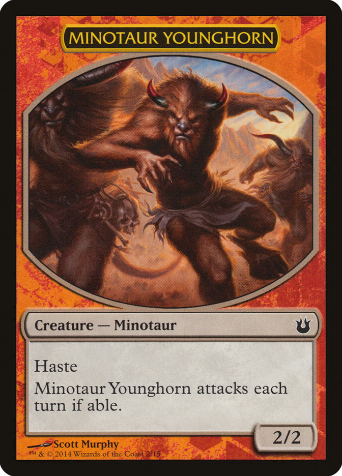 Minotaur Younghorn [Born of the Gods Battle the Horde] | Pandora's Boox