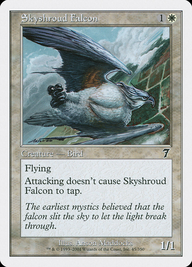 Skyshroud Falcon [Seventh Edition] | Pandora's Boox